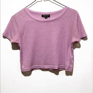 TOPSHOP purple crop top 💕